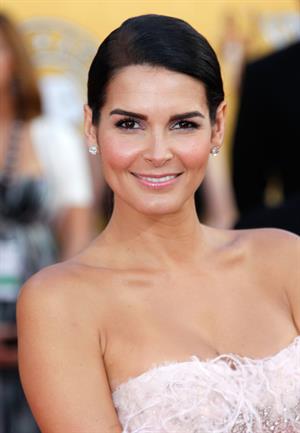 Angie Harmon 17th annual Screen Actors Guild Awards on January 30, 2011 