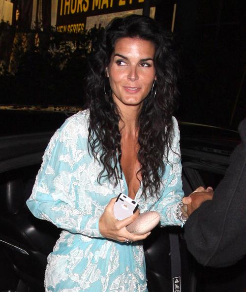 Angie Harmon - Naeem Khan Private Dinner at Chateau Marmont - May 2, 2012