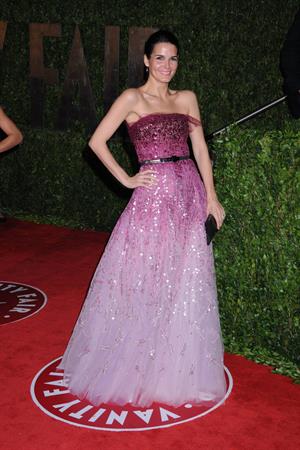 Angie Harmon 2010 at Vanity Fair Oscar party on March 7, 2010 