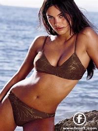 Alina Puscau in a bikini