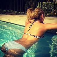 Audrey Allen in a bikini - ass