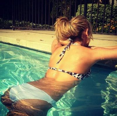 Audrey Allen in a bikini - ass