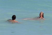 Anne Vyalitsyna bikini candids in Miami 11/22/12 