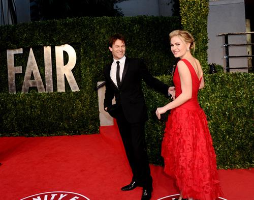 Anna Paquin attending the Vanity Fair Oscar Party in West Hollywood on February 27, 2011