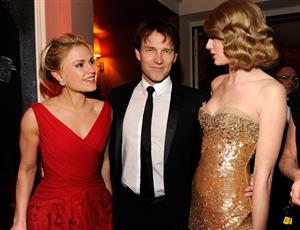 Anna Paquin attending the Vanity Fair Oscar Party in West Hollywood on February 27, 2011