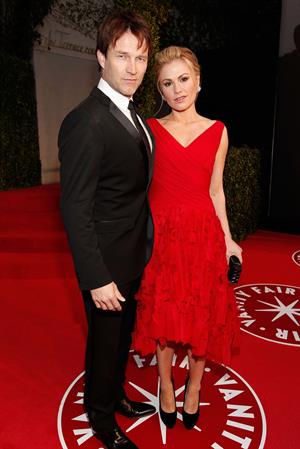 Anna Paquin attending the Vanity Fair Oscar Party in West Hollywood on February 27, 2011