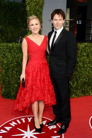 Anna Paquin attending the Vanity Fair Oscar Party in West Hollywood on February 27, 2011