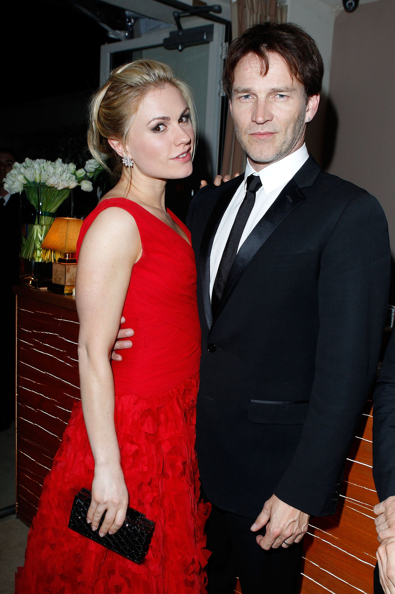 Anna Paquin attending the Vanity Fair Oscar Party in West Hollywood on February 27, 2011