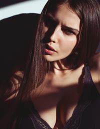 Tamara Lazic in lingerie