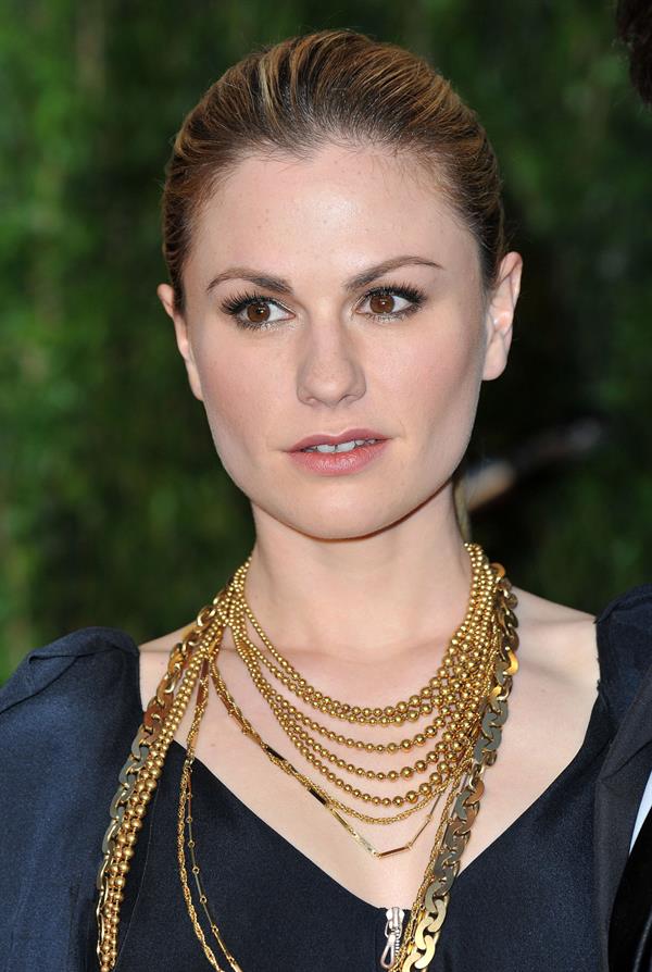 Anna Paquin at the Vanity Fair Oscar Party at Sunset Tower on March 7, 2010 