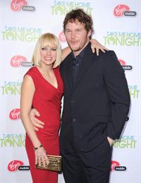 Anna Faris premiere of Take Me Home Tonight in Los Angeles in Los Angeles  2-3-2011 