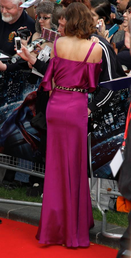 Anna Friel premiere of the Amazing Spider Man at Odeon Leicester Square on June 18, 2012