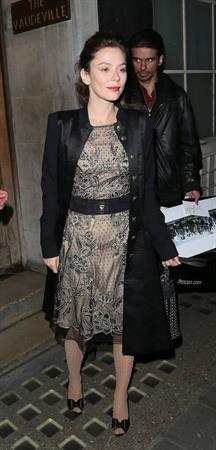 Anna Friel Vaudeville Theatre in London - November 8, 2012