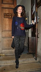 Anna Friel Vaudeville Theatre in London - November 6, 2012