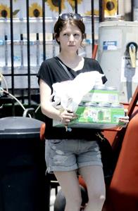 Anna Kendrick Rompage Hardware store in Los Angeles on 2/6/2012