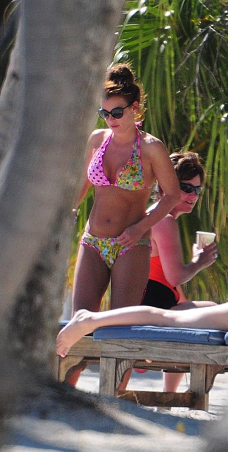 Coleen Rooney in a bikini