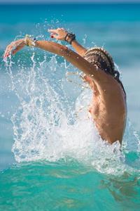 Lady Victoria Hervey - breasts