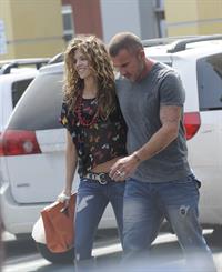 AnnaLynne McCord out for breakfast in Santa Monica 10/5/12 