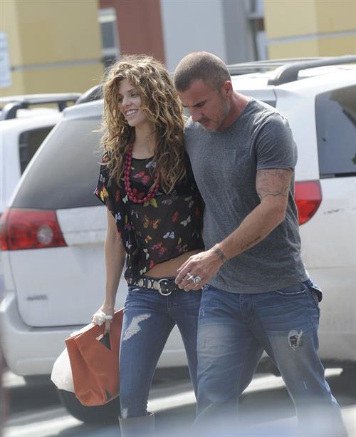 AnnaLynne McCord out for breakfast in Santa Monica 10/5/12 