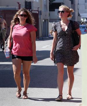 Anna Paquin out for a walk the day after her wedding in Venice California on August 22, 2010 