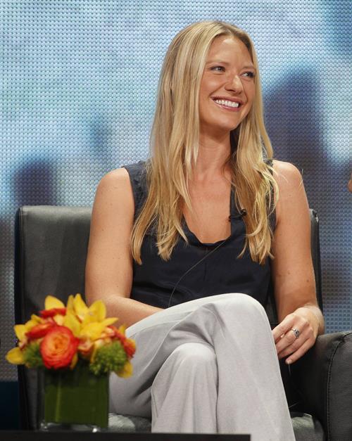 Anna Torv Fringe panel at summer TCA Tour in Beverly Hills on July 23, 2012