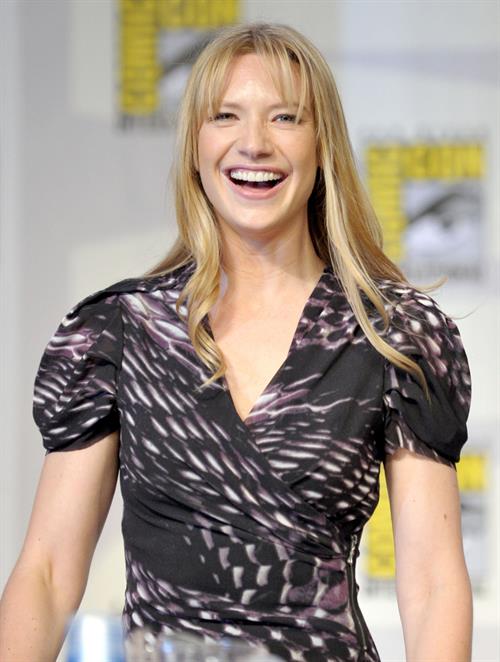 Anna Torv Comic Con in San Diego on July 23, 2012