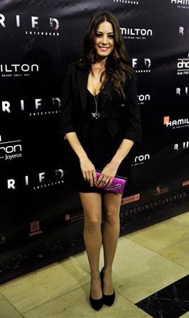Aroa Gimeno attends the Buried premiere in Madrid on Sept 27, 2010 