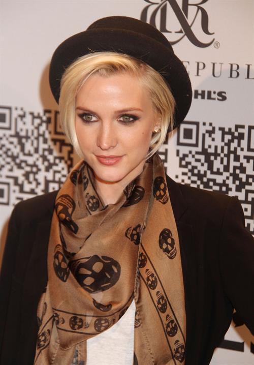 Ashlee Simpson at the Rock Republic for Kohl's fashion show on February 10, 2012