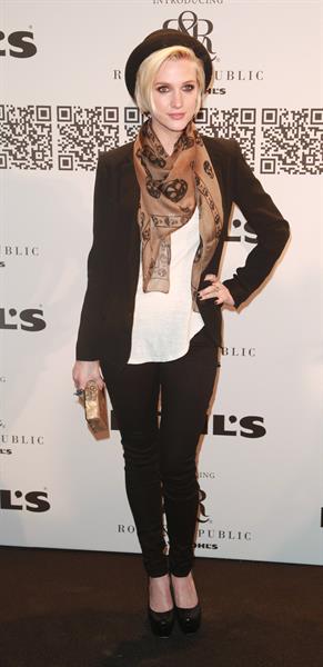 Ashlee Simpson at the Rock Republic for Kohl's fashion show on February 10, 2012