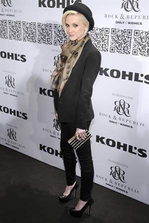 Ashlee Simpson at the Rock Republic for Kohl's fashion show on February 10, 2012