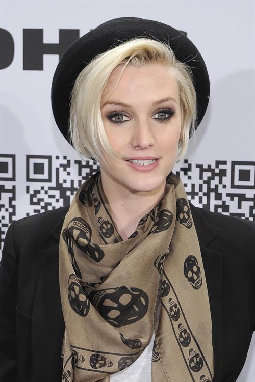 Ashlee Simpson at the Rock Republic for Kohl's fashion show on February 10, 2012