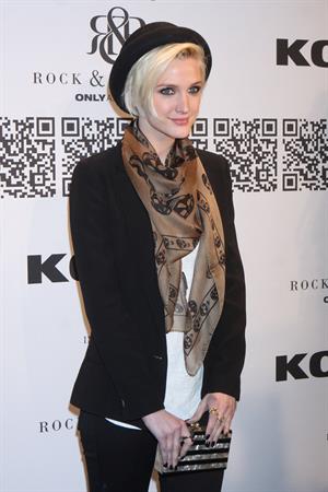 Ashlee Simpson at the Rock Republic for Kohl's fashion show on February 10, 2012