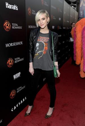 Ashlee Simpson Escape to Total Rewards Event in Hollywood Highland Center in Los Angeles on March 1, 2012
