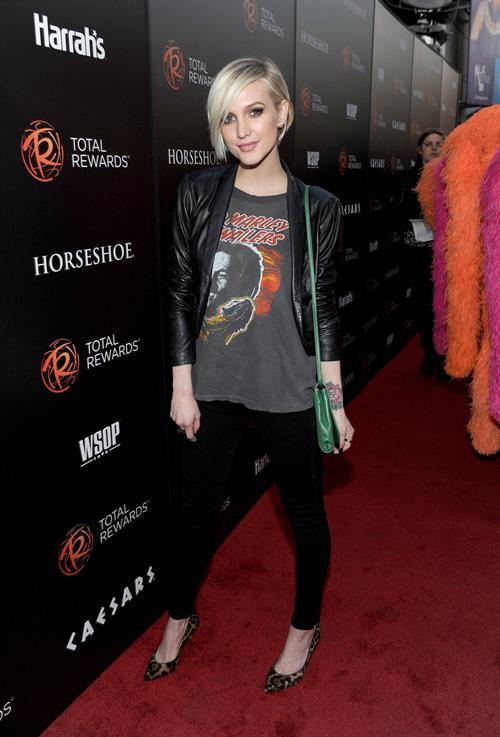 Ashlee Simpson Escape to Total Rewards Event in Hollywood Highland Center in Los Angeles on March 1, 2012