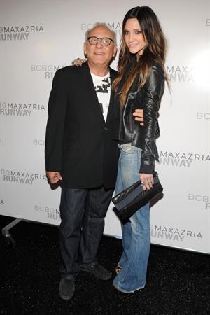 Ashlee Simpson at Max Azria Spring Collection on September 10, 2010