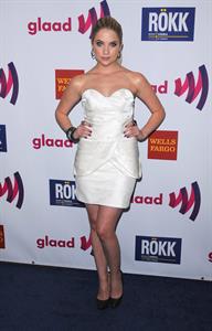 Ashley Benson attends the 22nd annual GLAAD Media Awards on April 10, 2011