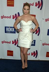 Ashley Benson attends the 22nd annual GLAAD Media Awards on April 10, 2011