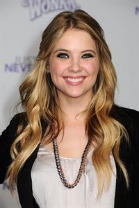 Ashley Benson Justin Bieber Never Say Never Los Angeles premiere on February 8, 2011