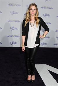 Ashley Benson Justin Bieber Never Say Never Los Angeles premiere on February 8, 2011