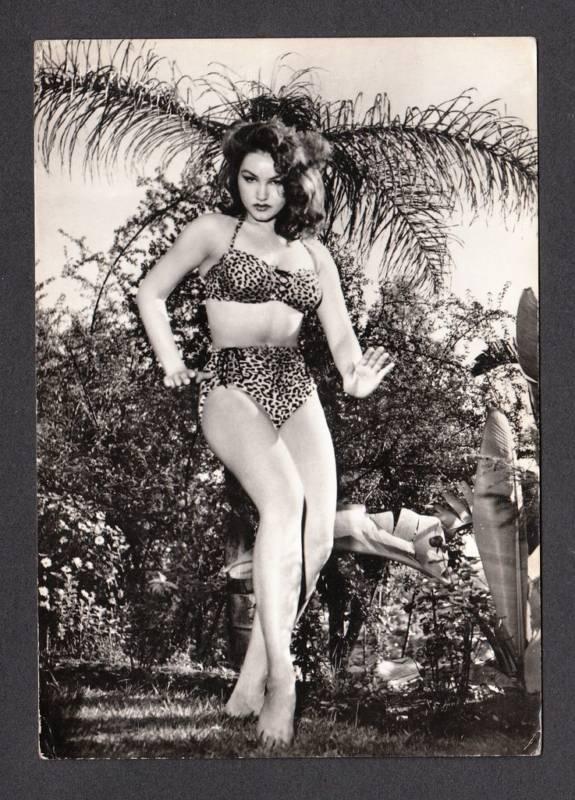 Julie Newmar in a bikini