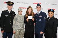 Ashley Benson – Kisses for the Troops Campaign 11/11/13 