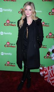 Ashley Benson ABC Family 25 days of Christmas Winter Wonderland Event on December 4, 2011
