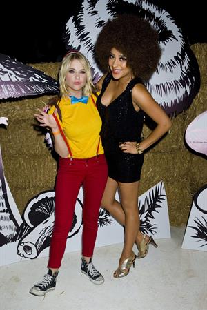 Ashley Benson 2012 Just Jared Halloween party in Hollywood 10/27/12