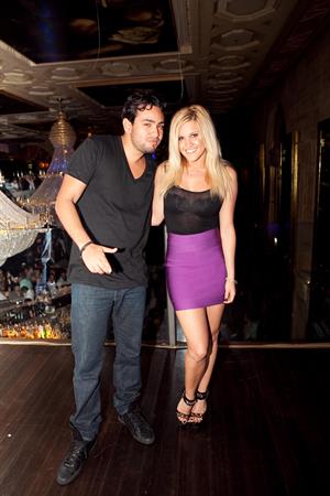 Ashley Roberts at Silk Road Nightclub in Melbourne on March 28, 2010 