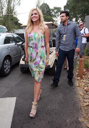 Ashley Roberts at Australian F1 Grand Prix on March 28, 2010 