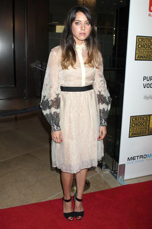 Aubrey Plaza - 2nd Annual Critics Choice Awards in Beverly Hills (June 18, 2012)