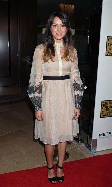 Aubrey Plaza - 2nd Annual Critics Choice Awards in Beverly Hills (June 18, 2012)