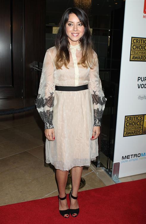 Aubrey Plaza - 2nd Annual Critics Choice Awards in Beverly Hills (June 18, 2012)