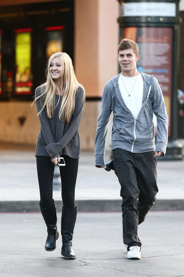 Ava Sambora leaving theater in Calabasas 10/31/12 