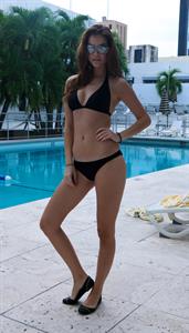 Barbara Palvin bikini candids in South Beach - Dec 2012 